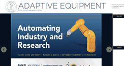 Desktop Screenshot of adaptivequipment.com