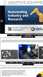 Mobile Screenshot of adaptivequipment.com